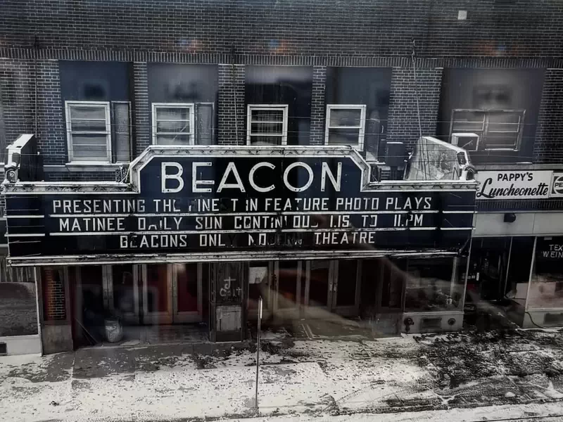  445 Main Street in 1982. Photo by Patrick Prosser. Courtesy of Beacon Historical Society. 