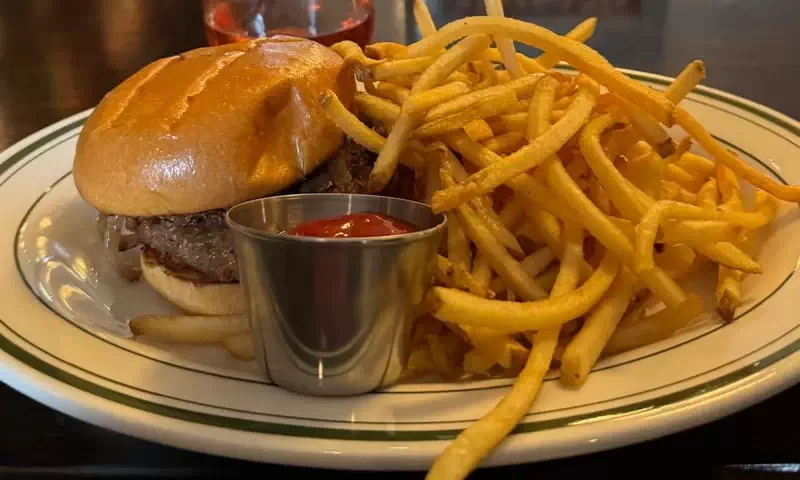  Cooper’s Beyond Meat Smashburger. 
