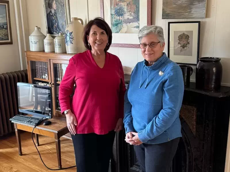  Denise Doring VanBuren, President and Diane Lapis, Trustee and Director of Special Projects, Beacon Historical Society 