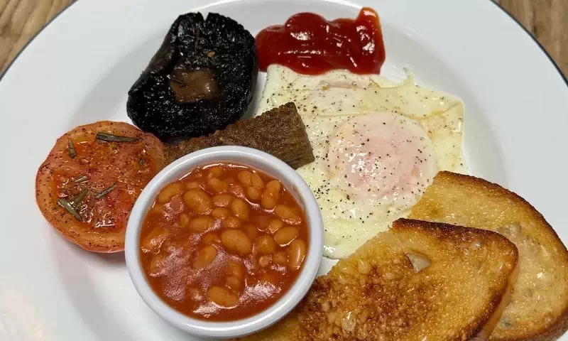  A veggie English Breakfast by Moreish. 