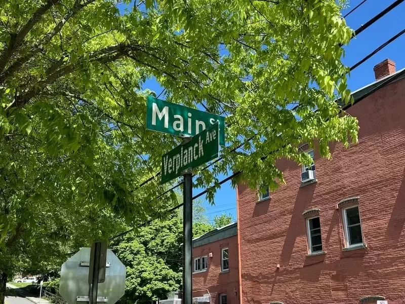  The east end of Main Street, Beacon. 