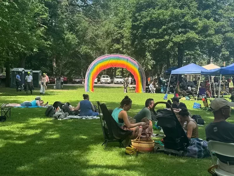  Last year’s Folk Picnic at USC Theater, Beacon. 