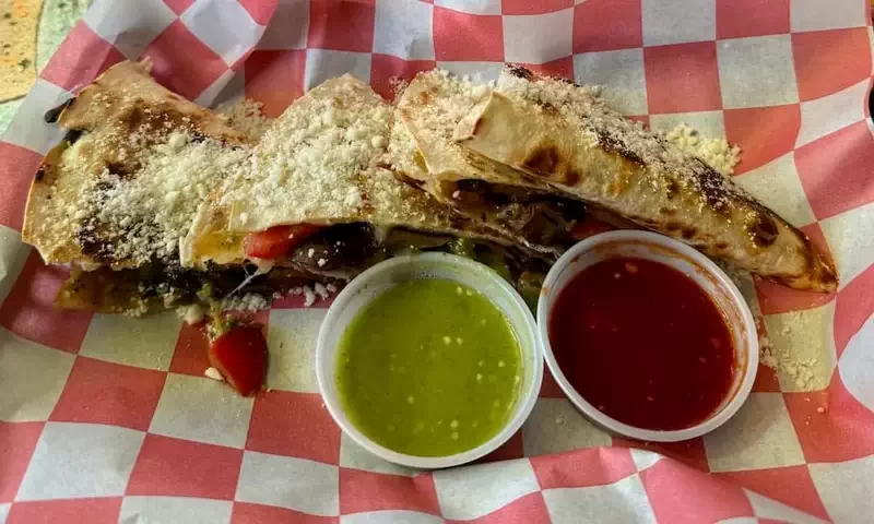  Mushroom quesadilla from Draught Industries. 