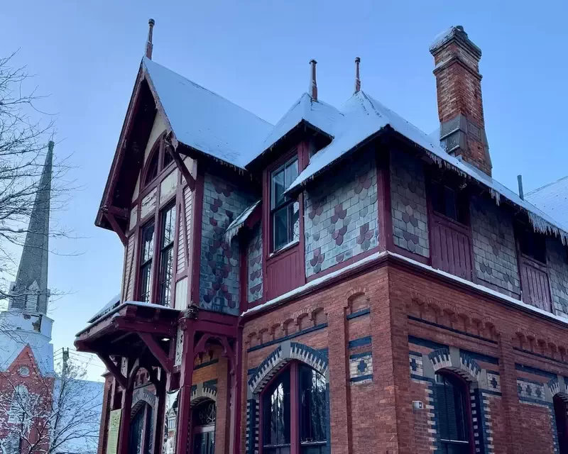  The Howland Cultural Center, aka the “Jewel of Beacon,” at 477 Main Street. 