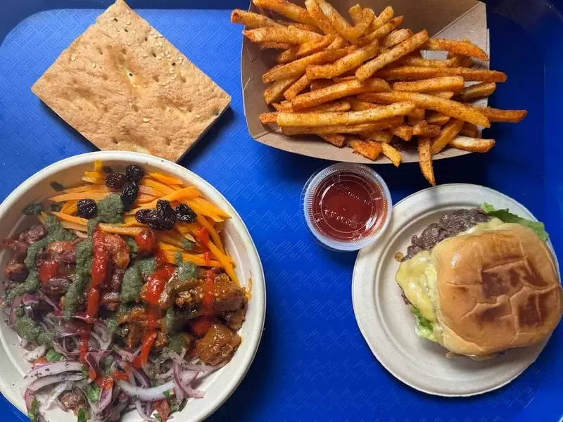  Vegetarian and vegan options at Nansense. 
