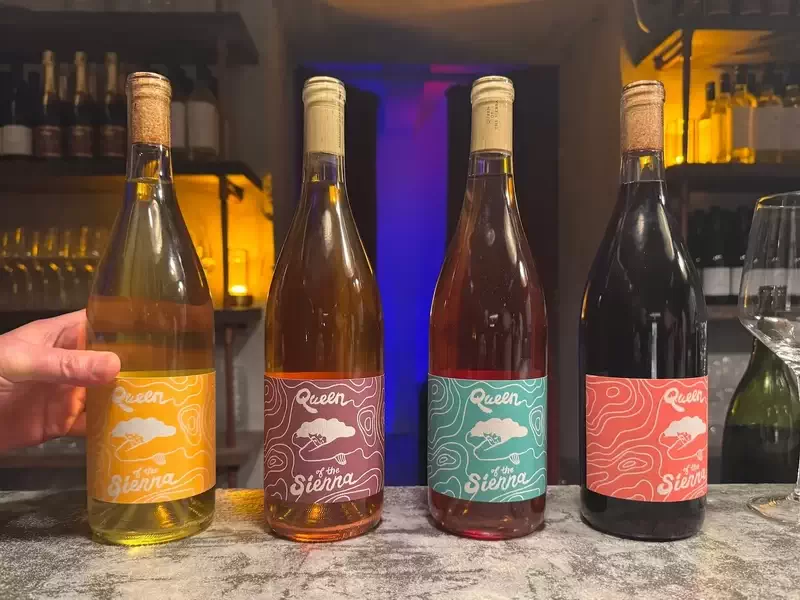  A curation of wines at The Grape Rebellion, 141 Main Street. 