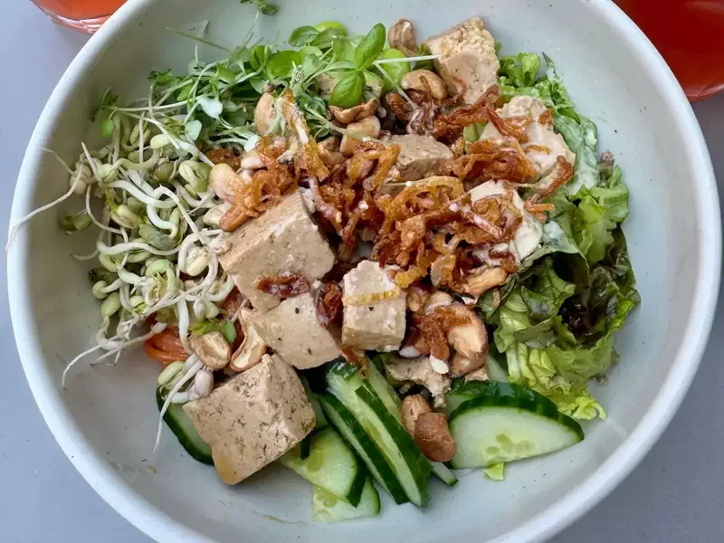  Vermicelli Salad at Wild Kitchen & Bar. 